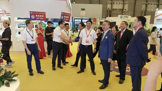 东纶科技参加第十六届中国国际产业用纺织品及非织造布展览会