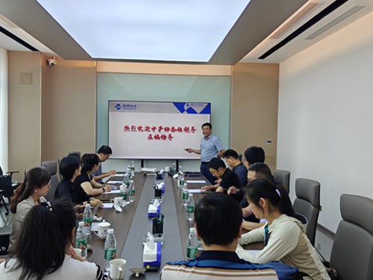 中国产业用纺织品行业协会领导一行赴 东纶科技实业（天津）有限公司参观调研